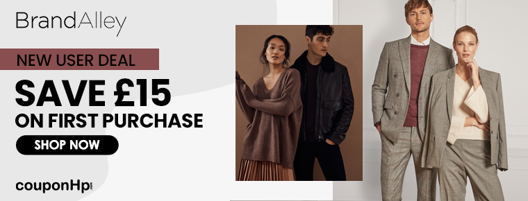 BrandAlley New User Deal: Save £15 On First purchase