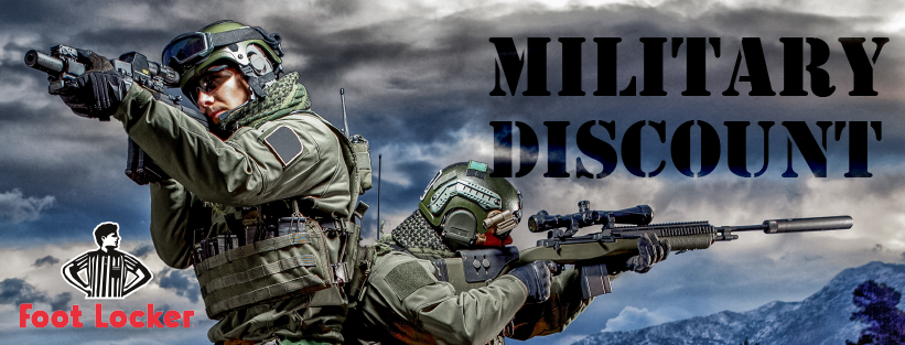 Foot Locker Military Discount: Take Home A Discount Of Flat 15%