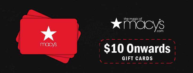 Macy’s Gift Cards Discount 2023 | Starting At Just $10