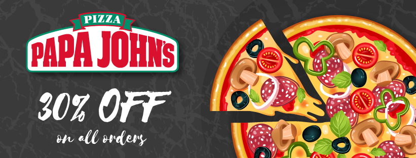 Get Flat 30% Off With Papa John’s Coupons, Promo Codes And Deals: April 2020